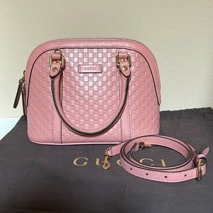 GUCCI - Microguccissima Mini Dome Bag SOFT PINK